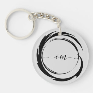 Zen Quote: Wisdom and Meditation Keychain