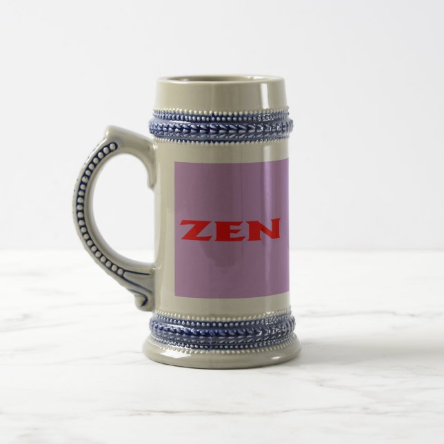 Zen red lilac stein (Left)