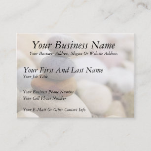 Zen Rock Garden Business Card