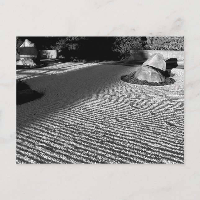 Zen Rock Garden Postcard (Front)