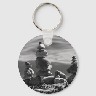 Zen Rocks Keychain