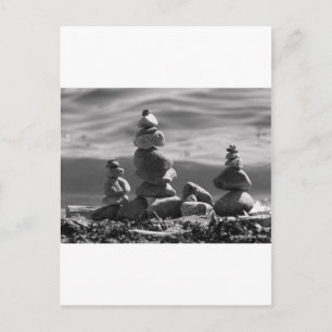 Zen Rocks Postcard