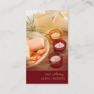 Zen room business cards
