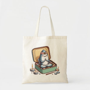 Zen Sardine Yoga Tote Bag