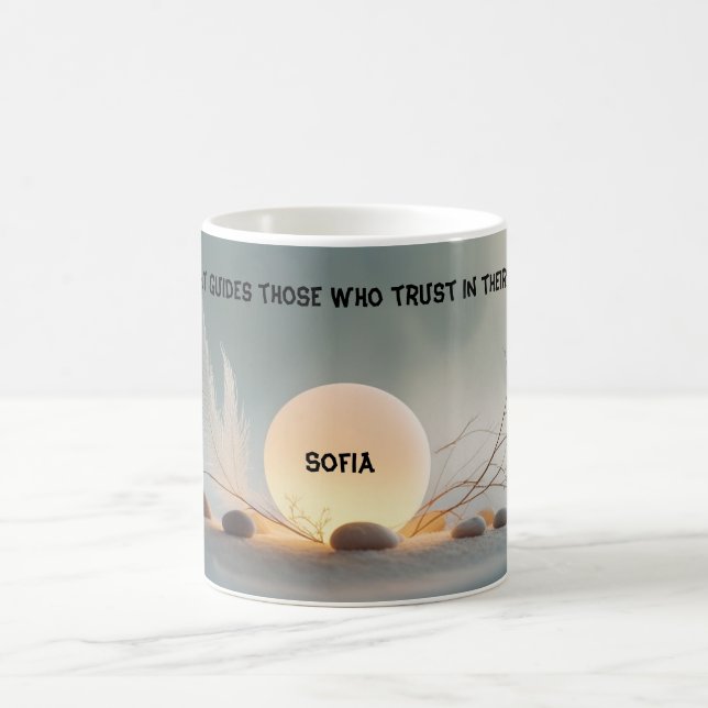 Zen Serenity Full Wrap Mug: Mindful Healing Gift Coffee Mug (Center)