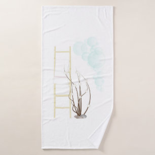 Zen spa bath towel