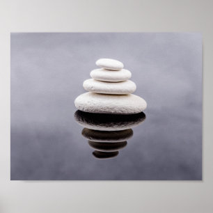 Zen Stones Beautiful Fine Art Poster