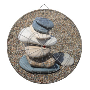 Zen stones dartboard