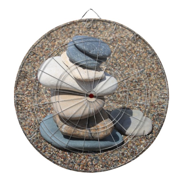 Zen stones dartboard (Front)