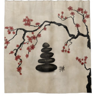 Zen stones Sakura Tree