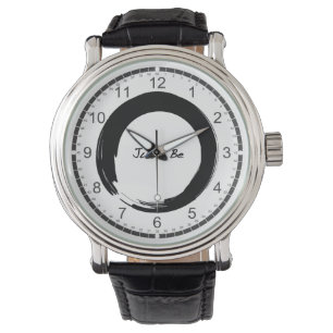 Zen Symbol with "Just Be" Watch