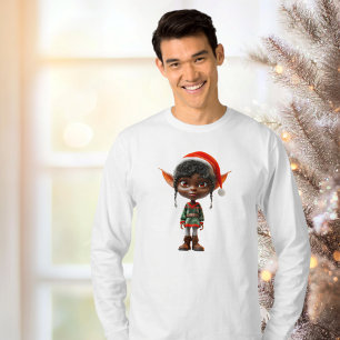 Zen Teen Christmas Elf Men's Tee