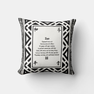 Zen Throw Pillow