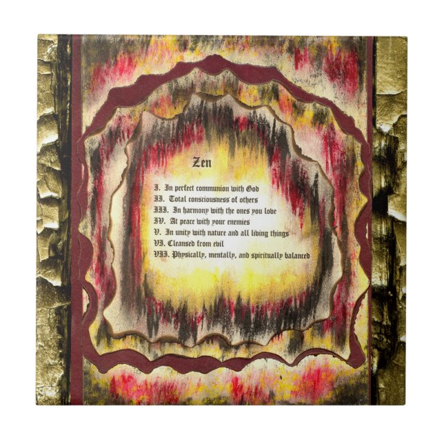 Zen Tile (Front)