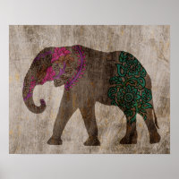Zen Tribal Asian Elephant