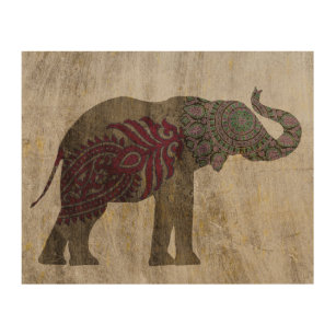 Indian Elephant Art & Wall Décor | Zazzle.ca