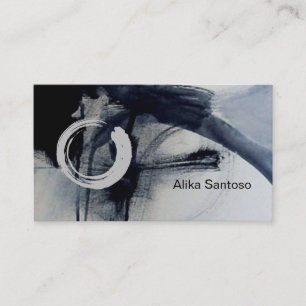 Zen - Watercolor Business Card