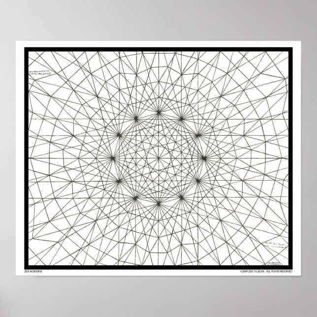 Zen Webverse Colouring Poster (Front)