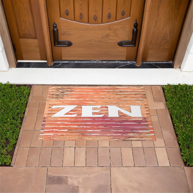 Zen white reeds doormat (Outdoor)