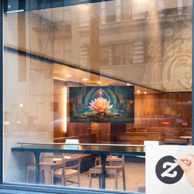 Zen Window Cling (Cafe Window)