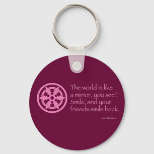 Zen Wisdom Keychain