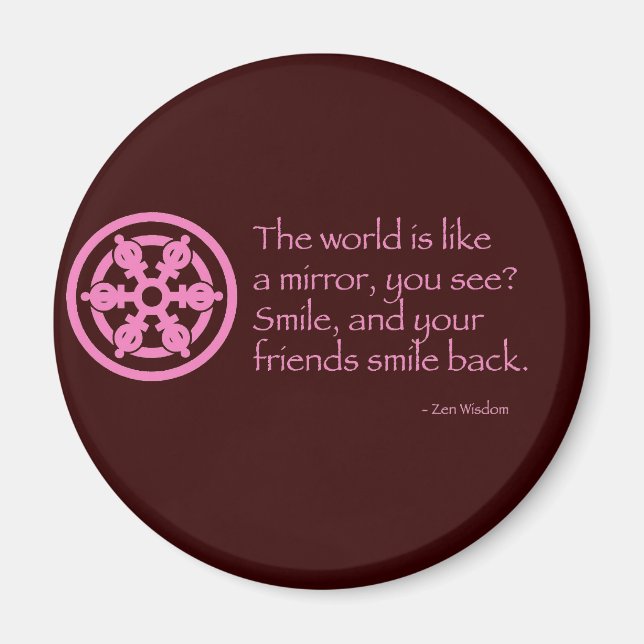 Zen Wisdom Magnet (Front)