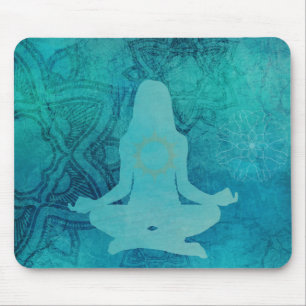 Zen Yoga Meditation Mouse Pad