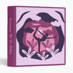 Zen Yoga Tree of Life Lotus Namaste Meditation Binder