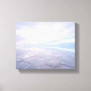 ZENAH Salar de Uyuni 'Infinite Mirror' Cloud Canvas Print