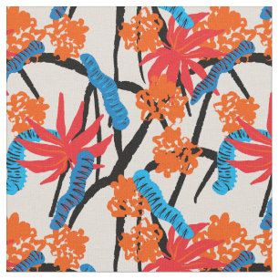 Zenda Caterpillar maximalist fiesta party  Fabric