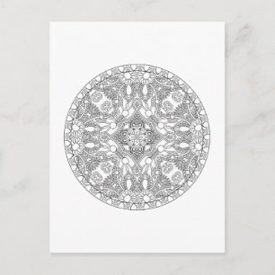 Zendala Design Postcard