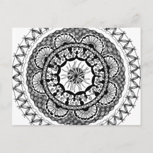 Zendala "Ona" Postcard