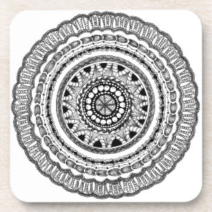 Zendala "Queste" Hard Plastic Coasters
