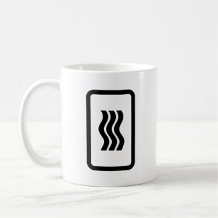 Zener Card   3 Vertical Wavy Lines Coffee Mug