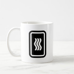 Zener Card   3 Vertical Wavy Lines Coffee Mug