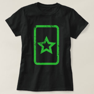 Zener Card   Hollow 5 Pointed Star {Vintage} T-Shirt