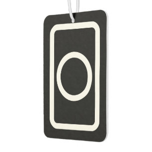 Zener Card   Hollow Circle Air Freshener