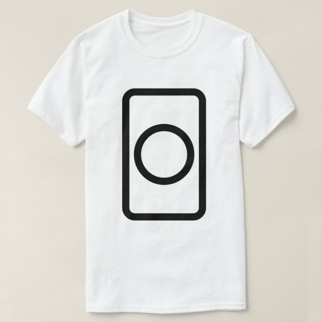 Zener Card | Hollow Circle T-Shirt (Design Front)