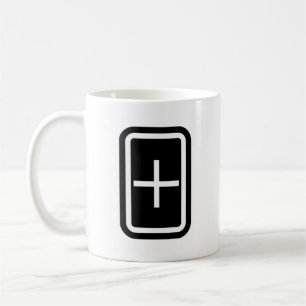 Zener Card   Plus Sign Coffee Mug