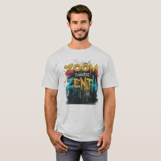 Zenith Bound: Abstract Cosmic Journey T-Shirt