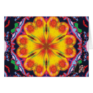 Zenith Kaleidoscope Greeting Card