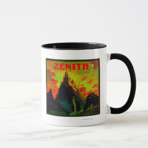 Zenith Orange LabelWhittier, CA Mug