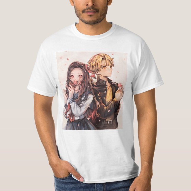 Zenitsu and Nezuko T-Shirt (Front)