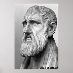 Zeno of Citium / Greek Philosopher / Poster