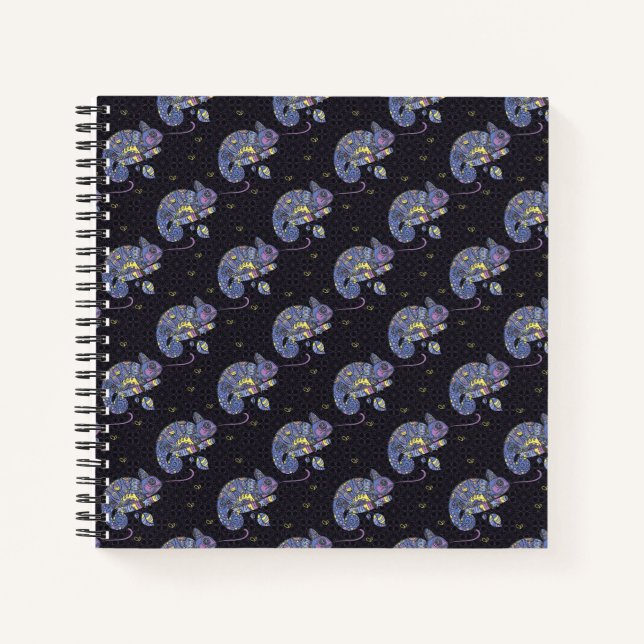 Zentangle Lizard Notebook (Front)