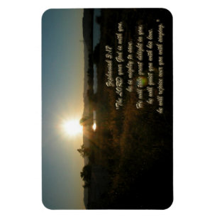 Zephaniah 3:17 Magnet