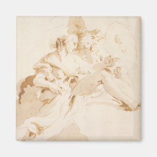 Zephyr and Flora Magnet