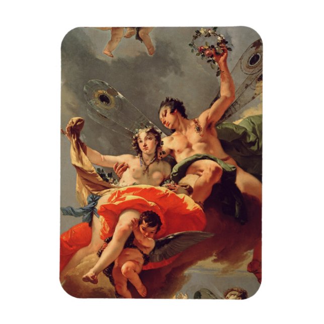 Zephyr and Flora Magnet (Vertical)