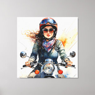 “Zephyra”  “Vento Dolce” – Sweet Wind   Canvas Print