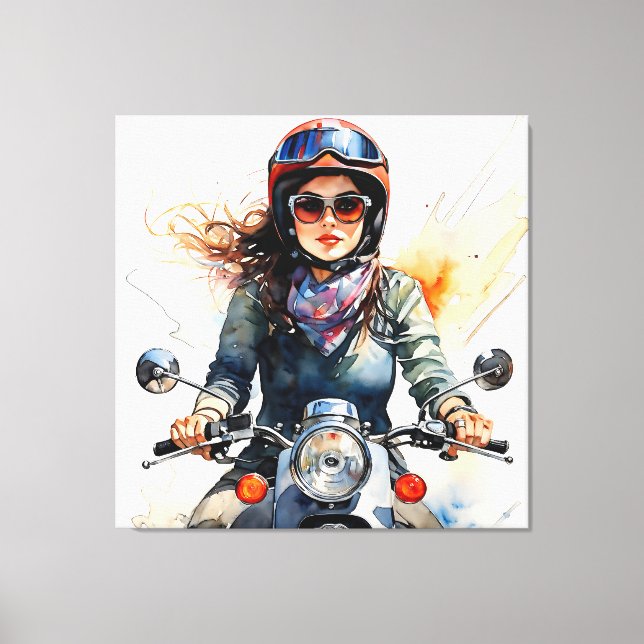 “Zephyra”  “Vento Dolce” – Sweet Wind   Canvas Print (Front)